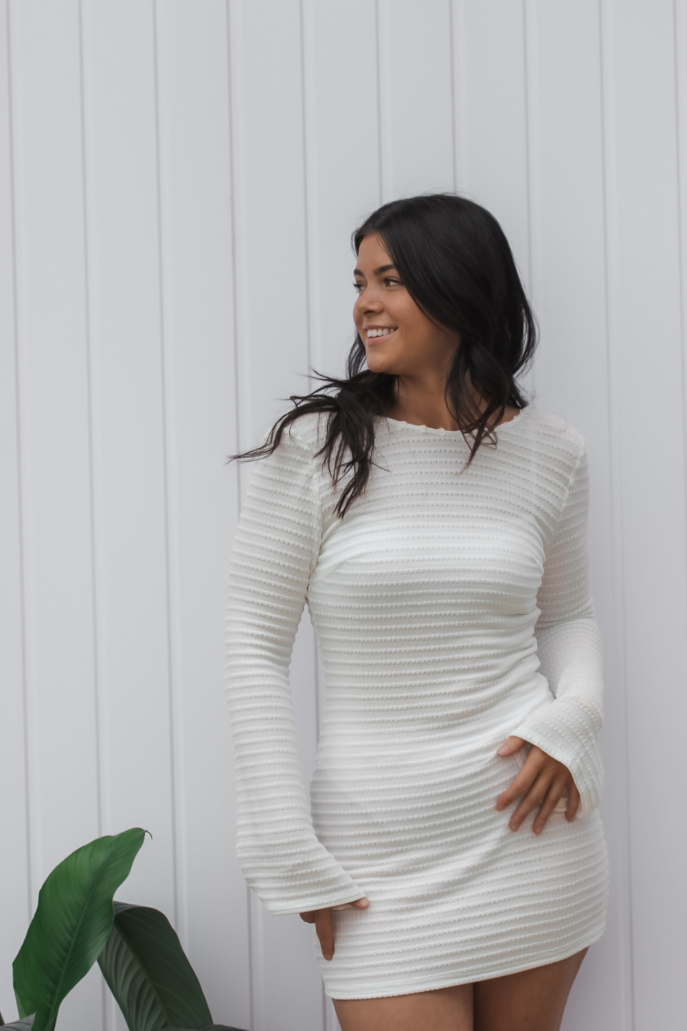 Lydia Dress – A white beach dress designed for vacation. Lightweight, reversible, and perfect for beach-to-bar styling. Vaycaze Australia