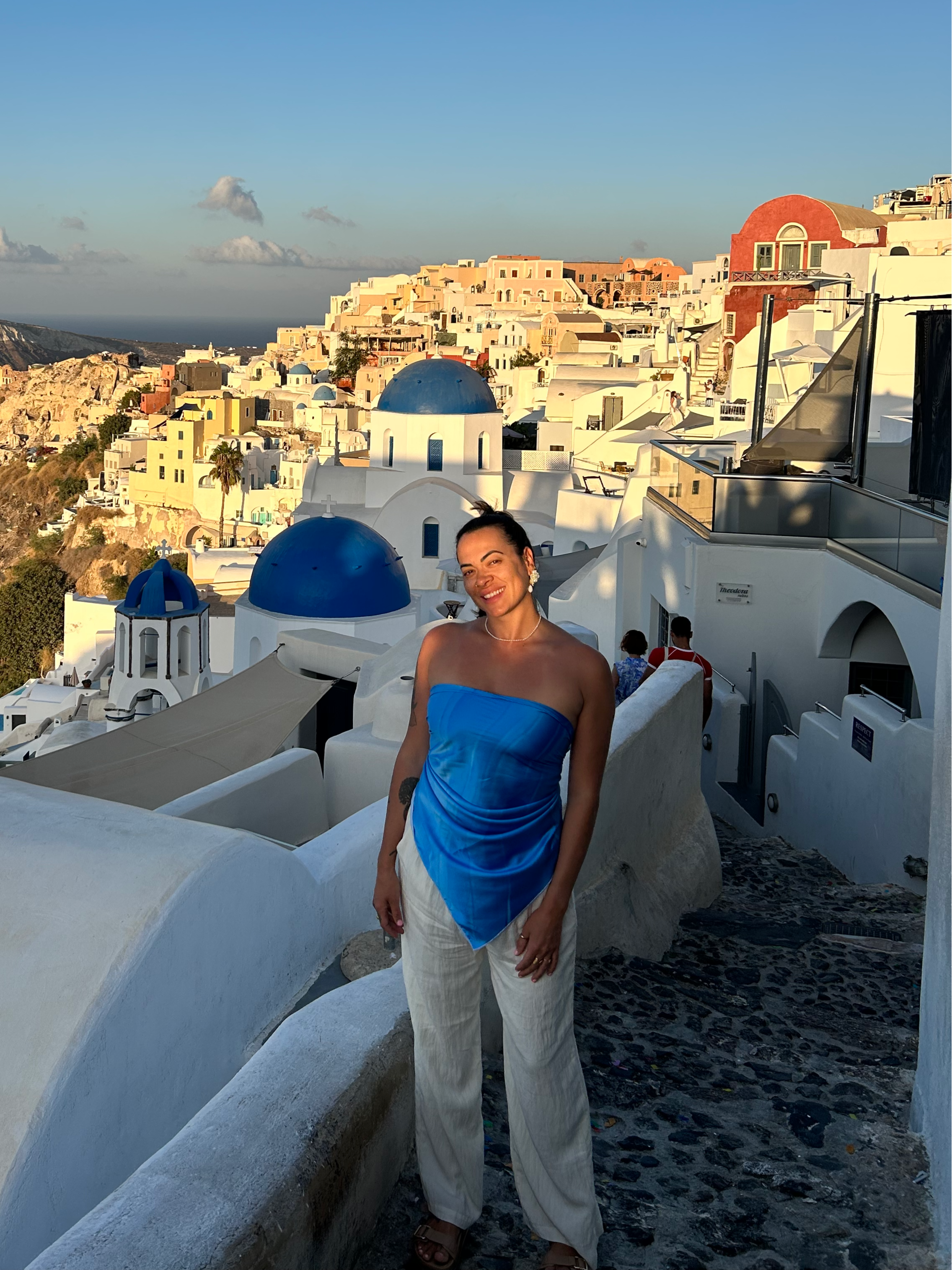 Blue scarf top australia XS-XXL