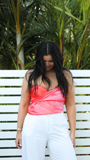 Colorful scarf top for travel, can be styled as tops, skirts, and sarongs, perfect for summer vacations