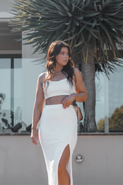 white crop crop top with white shirt cute white crop tops white two piece set white matching set skirt long skirt and crop top set long skirt crop top set two piece long skirt and crop top long skirt and crop top set for wedding long sleeve crop top skirt set crop top and high waisted long skirt set