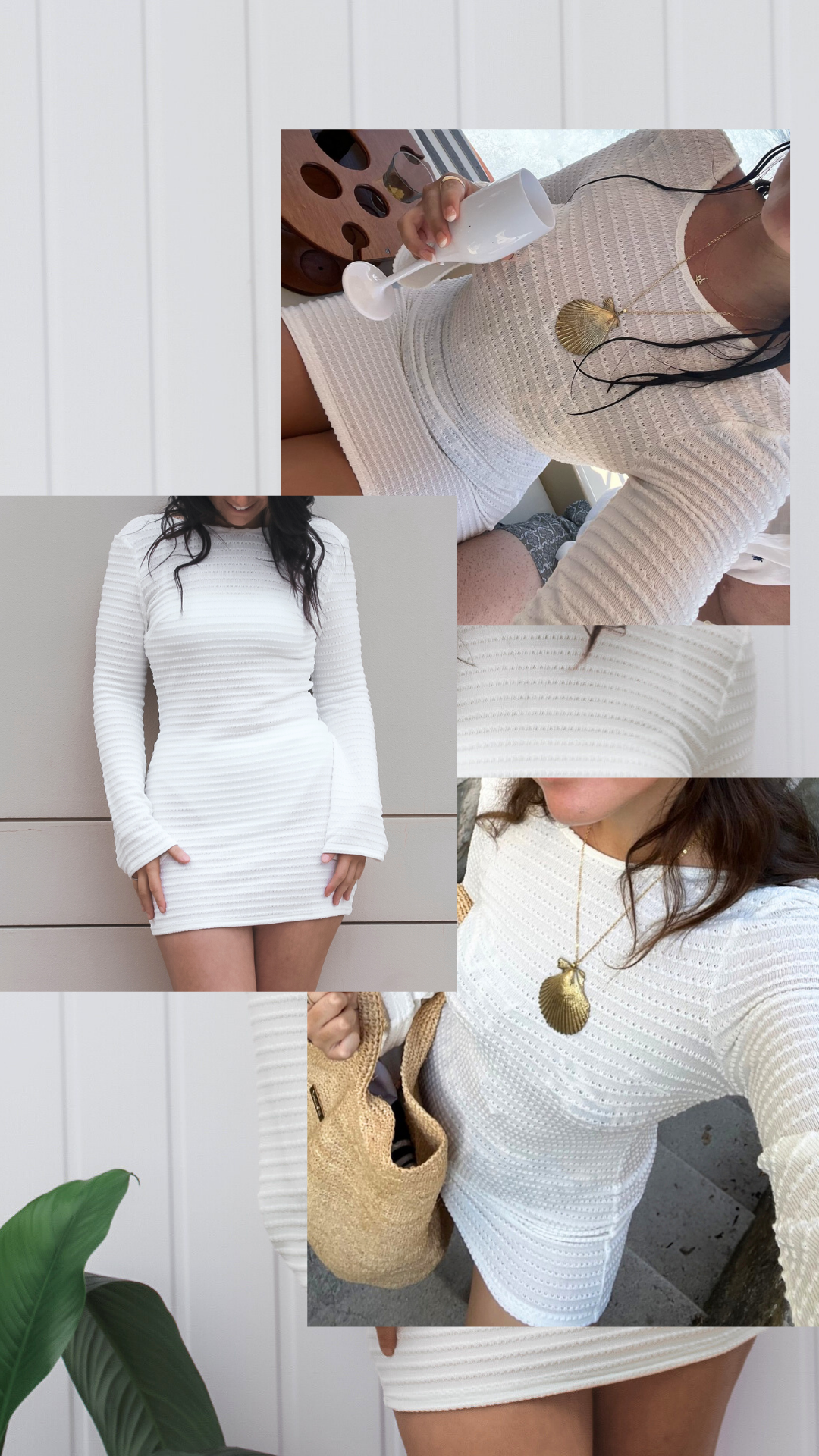 Beach-to-Bar Outfit – Lydia Dress in white, a must-have for travel lovers. Effortless, breezy, and perfect for any resort or island getaway