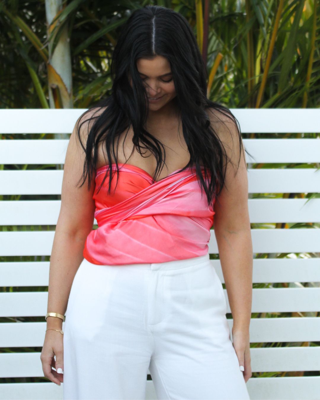 Horizon Scarf Top for beach holidays – multi-way, lightweight, and suitcase-friendly