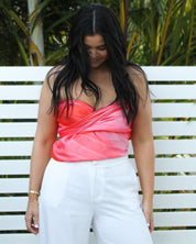 Horizon Scarf Top for beach holidays – multi-way, lightweight, and suitcase-friendly