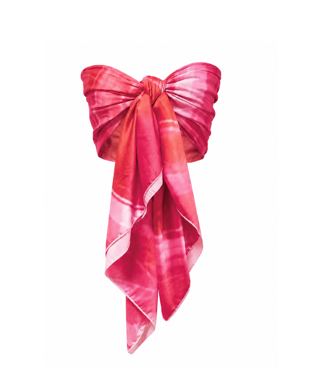 Horizon Scarf Top resortwear - ghost mannequin 