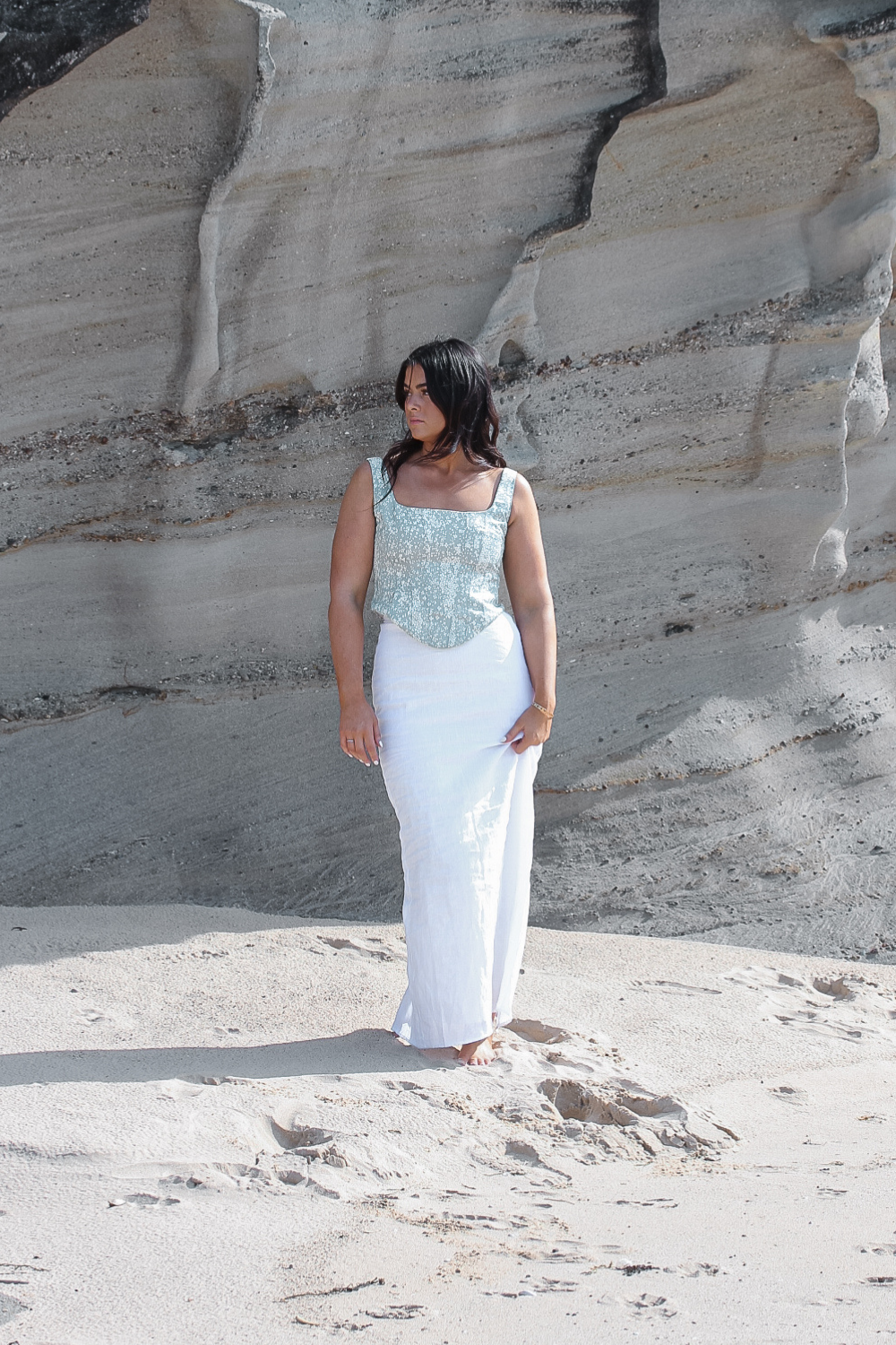 Vaycaze Ashlee Corset – A structured yet comfortable corset top with a flattering fit, perfect for travel, nights out, and effortless styling