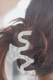 Angelite Hair Claw