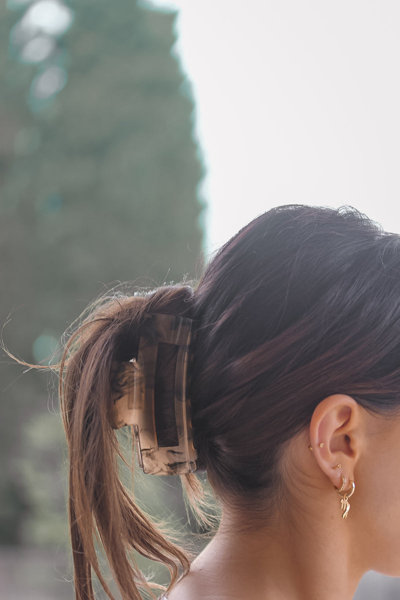 Bronzite Hair Claw