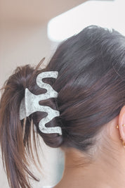 Angelite Hair Claw