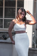 white crop crop top with white shirt cute white crop tops white two piece set white matching set skirt long skirt and crop top set long skirt crop top set two piece long skirt and crop top long skirt and crop top set for wedding long sleeve crop top skirt set crop top and high waisted long skirt set